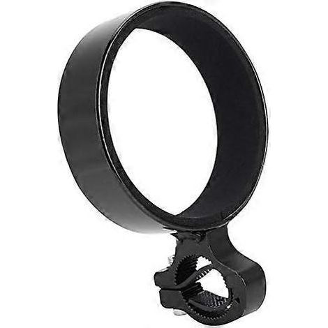 Porte-bidon pour vélo, porte-bidon pour guidon de vélo en alliage d'aluminium (noir) (1/5)