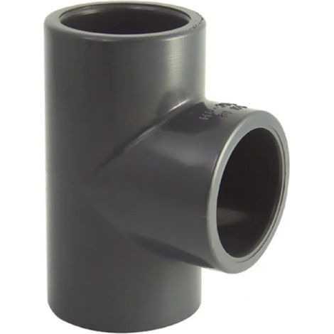 Raccordo a pressione in PVC 90° diametro 75 mm, 16 bar (1/2)