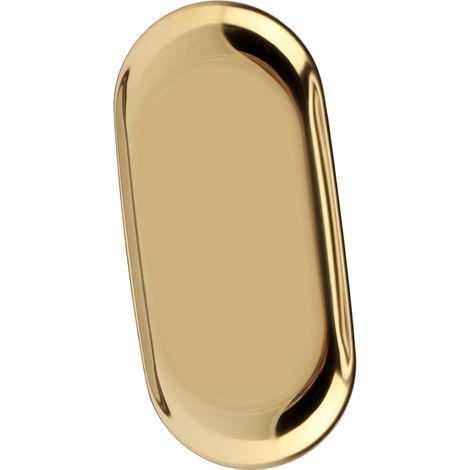Ablageschale - Golden S - 180x80mm - Edelstahl mit Goldspiegel-Finish