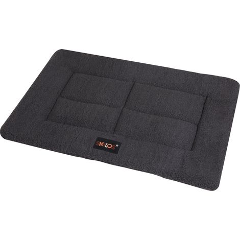 SKYLOS Dog Bed Mattress Soft Plush Cat Bed Non Slip Pet Kennel Crate Mat 61x46cm
