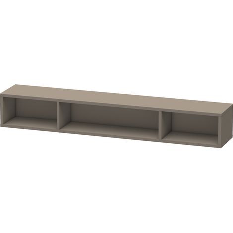 Estantería Duravit L-CUBE 800x140x120mm franela gris satinado (1/2)