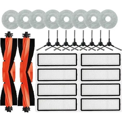 Filtre compatible avec les aspirateurs robots Xiaomi S20+ / S10 Plus / B108GL / B108CN / B113CN. Pièces détachées et accessoires.