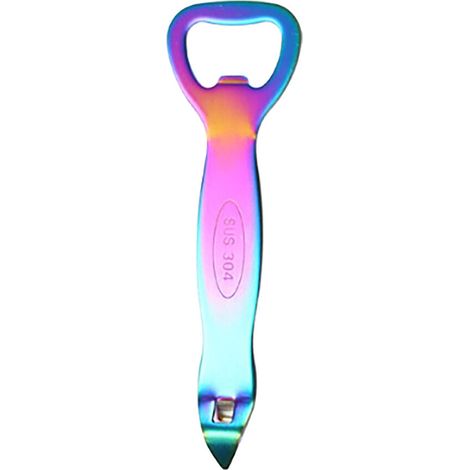 Apribottiglie in acciaio inox: compatto e portatile