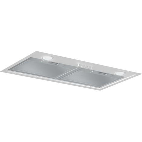 Silverline – Hotte décorative encastrable 60 cm – Débit d'air max 410 m³/h – Niveau sonore max 69 dB – Classe énergétique A – Éclairage LED 2 x 3 W (1/4)