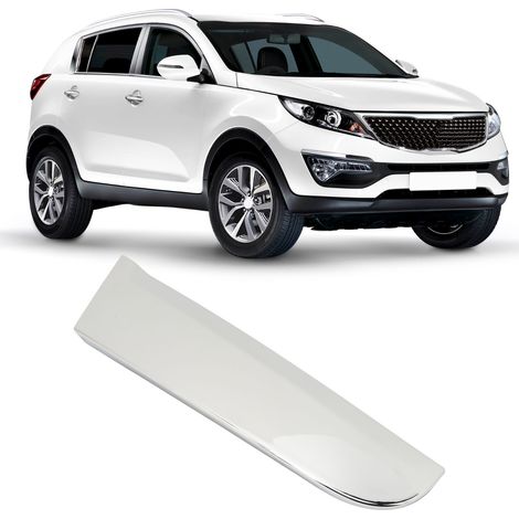 (T06) Heckscheiben-Zierleiste, originale Chrom-Zierleiste, linke Seite 832703W010, passend für Kia Sportage 2011-2016. (1/5)