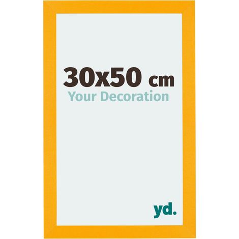 yd. - Cadre photo 30x50 - Jaune - MDF - Mura (1/5)