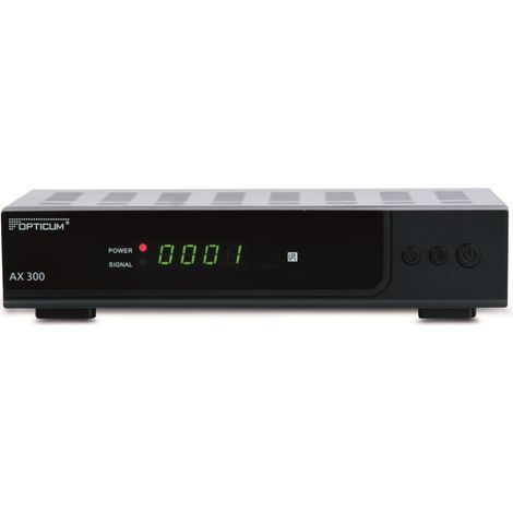 RED OPTICUM DVB-S Récepteur HDTV AX300 plus, noir (1/3)