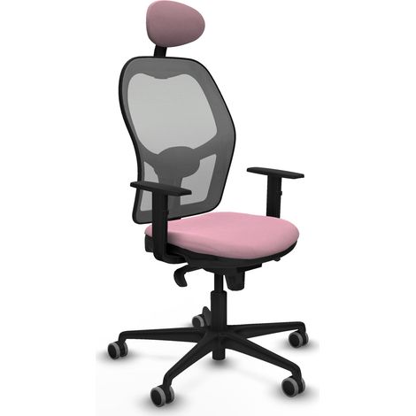 Silla de Oficina con Cabecero Jorquera Piqueras y Crespo 1D036G1 Rosa