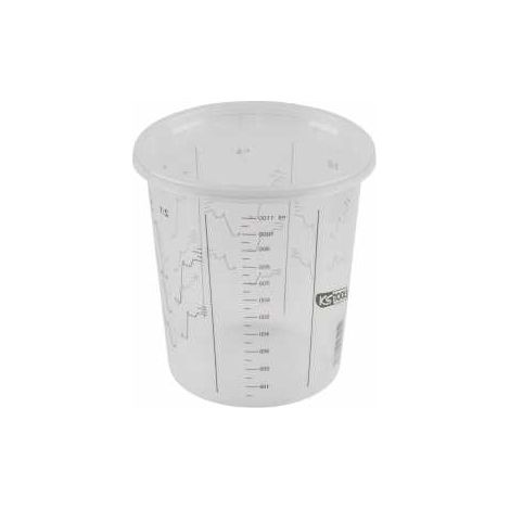 Pack mit 25 Einweg-Mischbechern, 1300 ml (1/2)