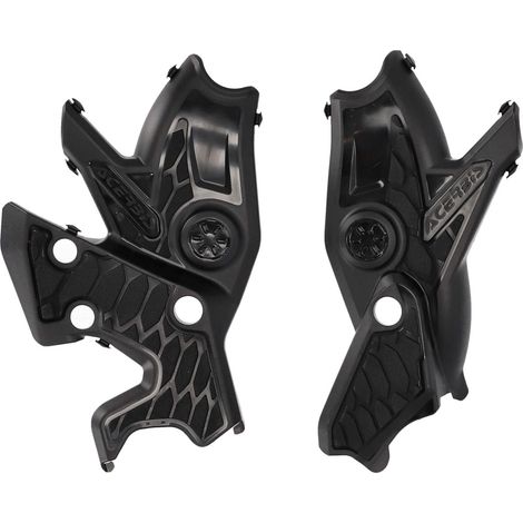 Protezioni telaio Acerbis X-Grip per Yamaha Tenere 700 '19-'24, nere.