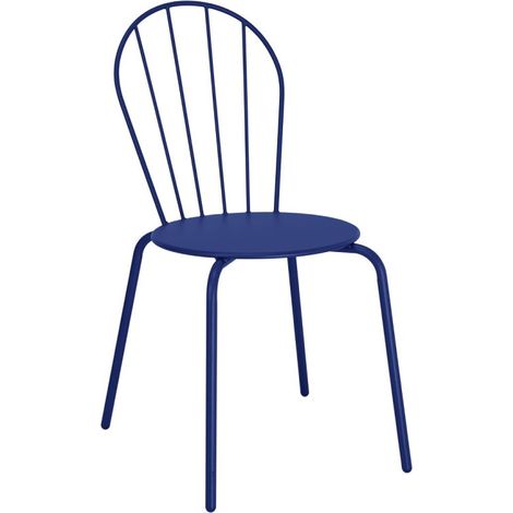 Chaises Adeline bleu marine (lot de 4) - BOLERO (1/5)