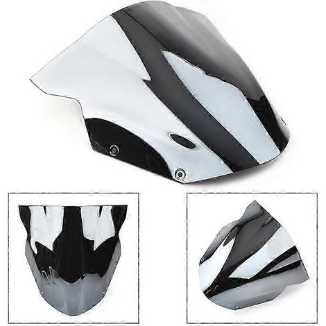For Kawasaki Ninja 650 Er6f Er-6f Er6r Er-6r Ex650r 2009 2010 2011 Motorcycle Windshield Motorbike Windscree Wind Deflector( Silver) (1/5)