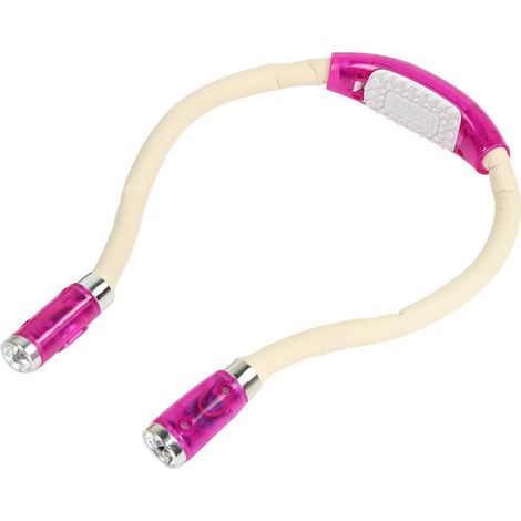 Lampe de lecture flexible LED tour de cou, veilleuse portable pour lecture nocturne (1/3)