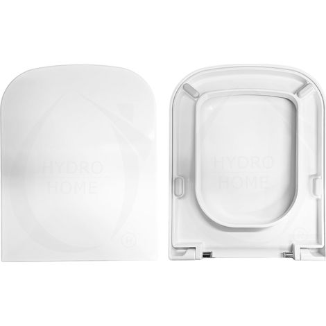 Copriwater Stone 52-56 Globo termoindurente Soft Close bianco come originale (1/4)