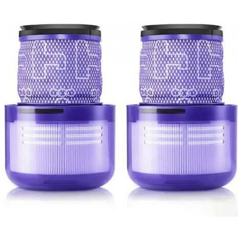 Post-filtre compatible avec l'aspirateur balai sans fil Dyson V11 SV14 Animal Absolute Torque Drive, 2 filtres Hepa de rechange (1/5)