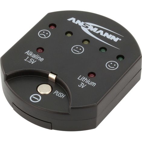 Probador de pilas Ansmann detección automática voltaje 1,5-3