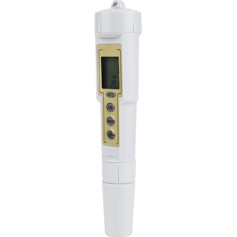 Kompakter pH-Tester in Stiftform, tragbares Wasserqualitätsmessgerät, Leitfähigkeitsmessgerät (1/5)