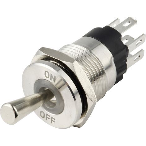 TRU COMPONENTS TC-14378416 Kippschalter 250 V/AC 15 A 1 x Ein/Aus IP67 1 St. (1/5)