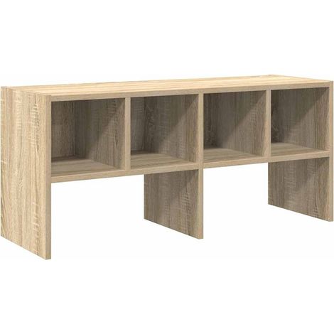 Maison Exclusive - Zapatero apilable roble sonoma 89,5x30x40 cm