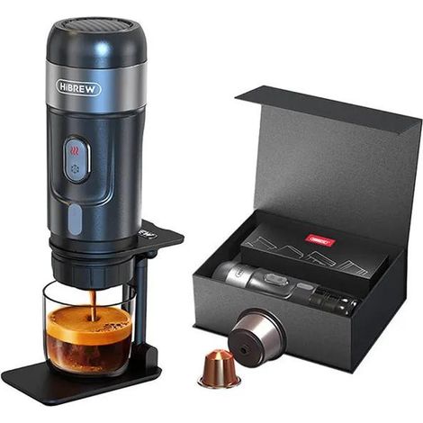 Hibrew H4A máquina de café portátil negra 15 bares