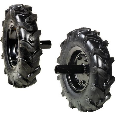 Coppia di ruote pneumatiche motozappa Ama