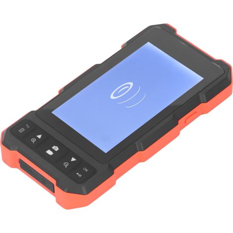 Industrielles digitales Endoskop mit 4,5-Zoll-HD-IPS-Bildschirm, 5,5-mm-Inspektionskamera mit LED-Beleuchtung, IP67 wasserdicht, tragbare Touchscreen-Endoskopkamera (1/5)