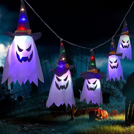 Décorations d'Halloween, guirlandes suspendues, décorations de fête en extérieur (1/5)