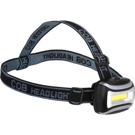 Lampe frontale étanche LED pour vélo camping pêche extérieur - Noir (1/5)