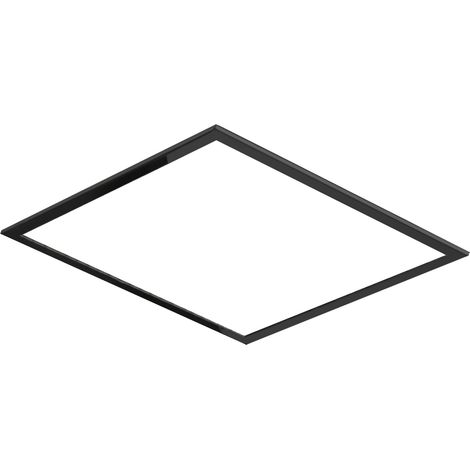 Premarco techo para rociador 40x40 cm negro mate [ IMEX® ]