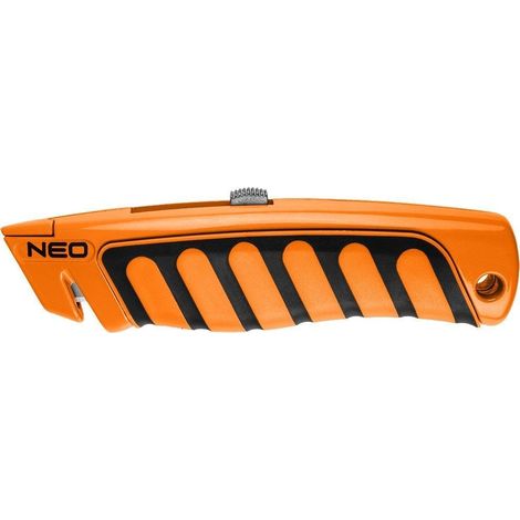 Neo Tools 63-707 coltello con lama trapezoidale in metallo
