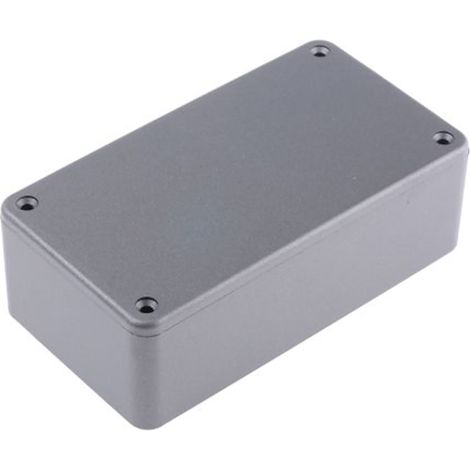 Boîtier à usage général RS PRO en ABS, 120 x 65 x 40mm, Gris IP54, Blindé ( Prix pour 1 )