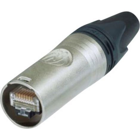 Neutrik NE8MX6 RJ45 etherCON  CAT6 A Steckverbinder NE8MX6 Stecker, gerade  Pole: 8P8C  Nickel 1 St.