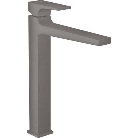 Hansgrohe Metropol - Waschtischarmatur mit Ablaufgarnitur Push-Open, schwarz chrom gebürstet 32512340 (1/5)