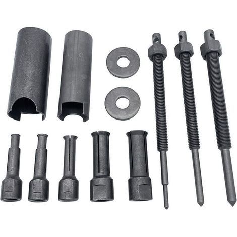 Kit extracteur roulement moto 8 pièces noir outil spécial boîtier retrait roulement interne  outillage moto  outil moto unique durable (1/5)