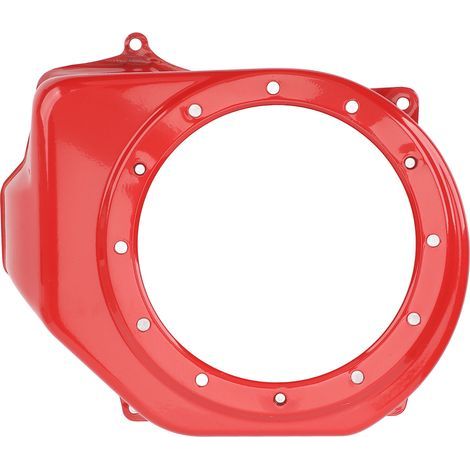 Akozon Tirez le Couverture du Ventilateur de Refroidissement du Démarreur Bouclier de Volant en Métal pour Moteurs GX160 GX200 Rouge.