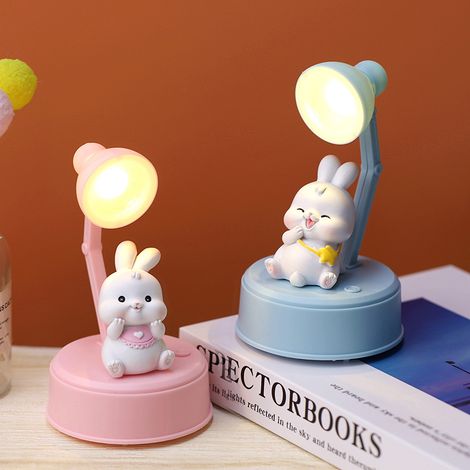 Filiyano-2 veilleuses lapins mignons à vent, décorations de table stu (1/4)