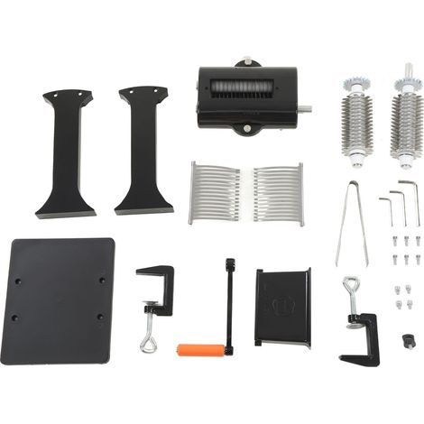 Coupe-viande vertical manuel lourde avec lames en acier inoxydable, double support autonome pour attendrisseur et trancheur de jerky (1/5)