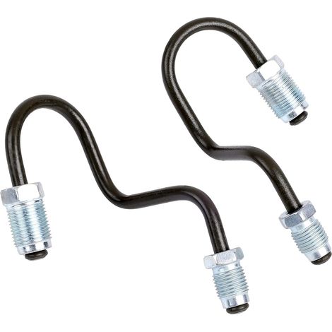 Lot de 2 conduites de frein arrière tuyaux de frein tuyaux de frein lignes de frein arrière gauche et droite pour A3 TT 1K0611764L 1K0611764M1 pièce (1/5)