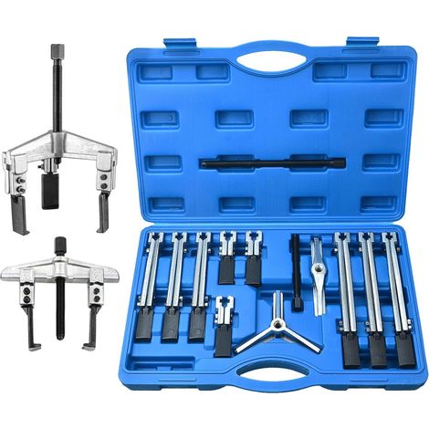 Universal external/internal extraction tool set, 13 pieces, 2 and 3 arms (1/5)