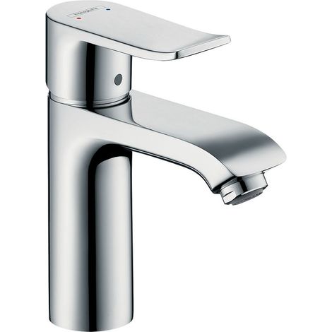 hansgrohe Metris Einhebel-Waschtischmischer 110mm 5l/min ohne Garnitur, Chrom