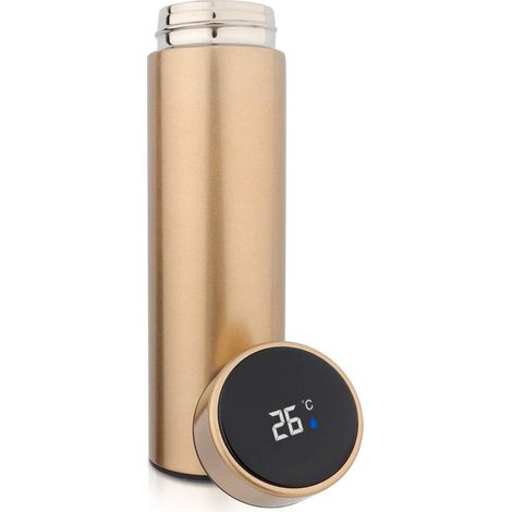 Thermos - Bouteille Isotherme 500 ml - Acier Inoxydable 304 - Affichage LED de Température - Pour Maison Bureau Voyage Sport - 1 Pièce (1/5)