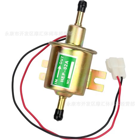 Pompe à carburant électronique universelle HEP-02A pour pièces automobiles, pompe à essence 12 V, pompe à huile, pompe diesel externe (1/4)