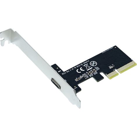 Un convertisseur PCIe 4.0 4X externe améliore la gestion thermique du serveur SFF8612. (1/3)