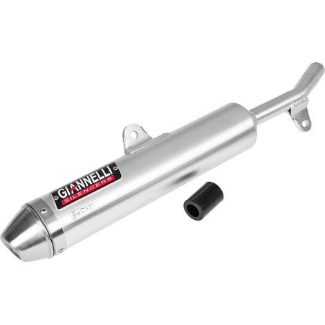 Punta de escape/silenciador Giannelli Enduro de aluminio, Yamaha DT 125 RE/X 04-06 (E)