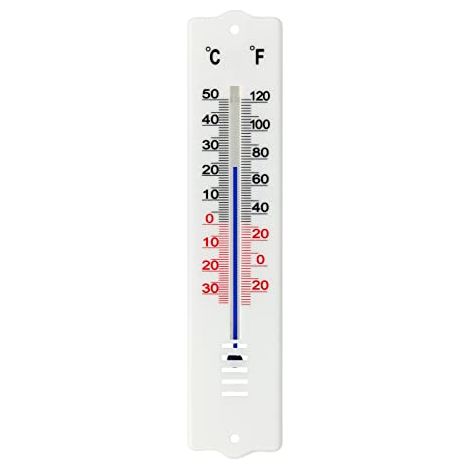 THERMOMÈTRE D'INTÉRIEUR/EXTÉRIEUR EN PLASTIQUE 20 cm