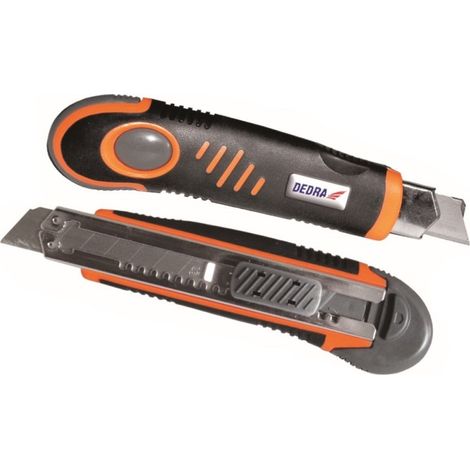 Cuchillo utilitario Dedra m9029 reemplazo automático cuchillas bloqueo