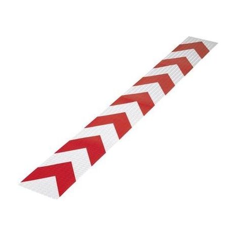 BANDE D'AVERTISSEMENT TOOLCRAFT 1564156 ROUGE (L X L) 1 M X 115 MM 1 M (1/3)