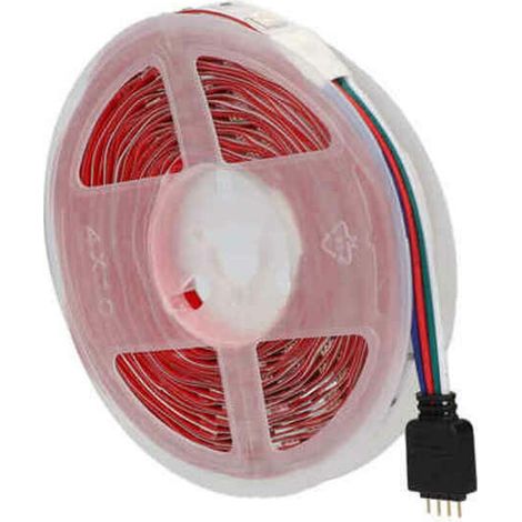 TIRA LED RGB C. REMOTO 1800lm 12W C/TRANSF - 5 M (1/5)