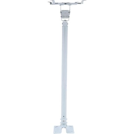 Wandhalterung für Projektor, 60 bis 120 cm Vierkantrohr, 4 Löcher, multifunktional und praktisch. (1/5)