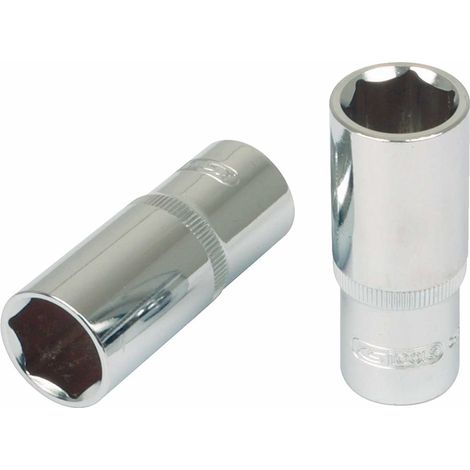 1/4" CHROMEplus Sechskant-Stecknuss, lang, 12mm (1/3)
